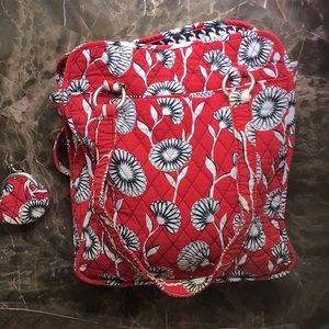 Vera Bradley purse with matching coin purse